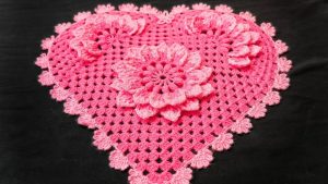 Timeless Crochet Heart And Flower For Creative Projects