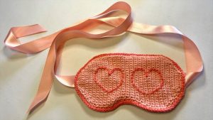 Personalized Comfort Crochet Sleep Mask For Dreamy Nights