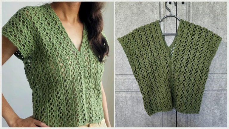 The Easiest Crochet Top 1