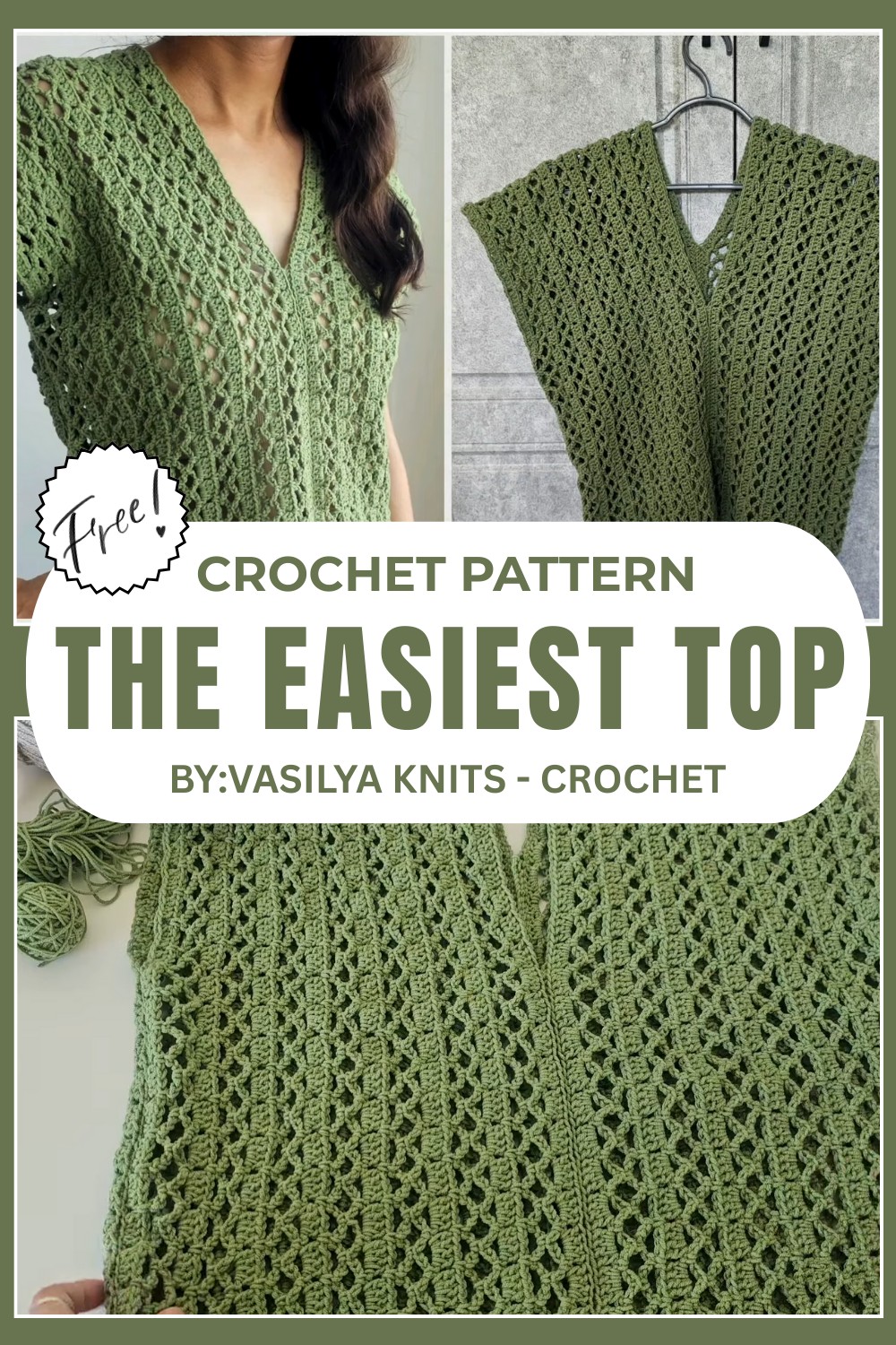 The Easiest Crochet Top