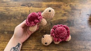 Peacefully Cute Crochet Tortoise For Serene Displays