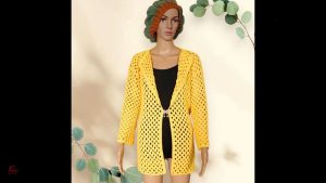 Vintage-Inspired Crochet Granny Stitch Cardigan For Fall