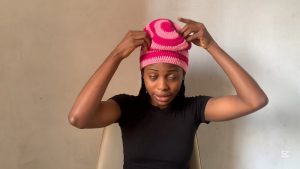 Free Crochet Slouch Beanie with Relaxed Modern Fit