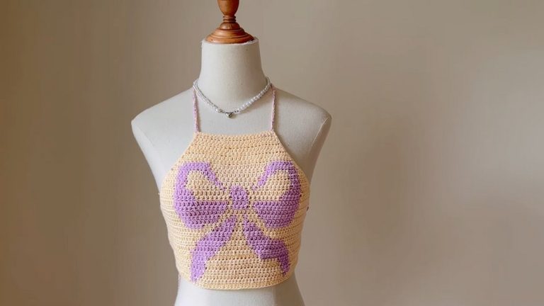 Crochet Halter Top Tutorial 1