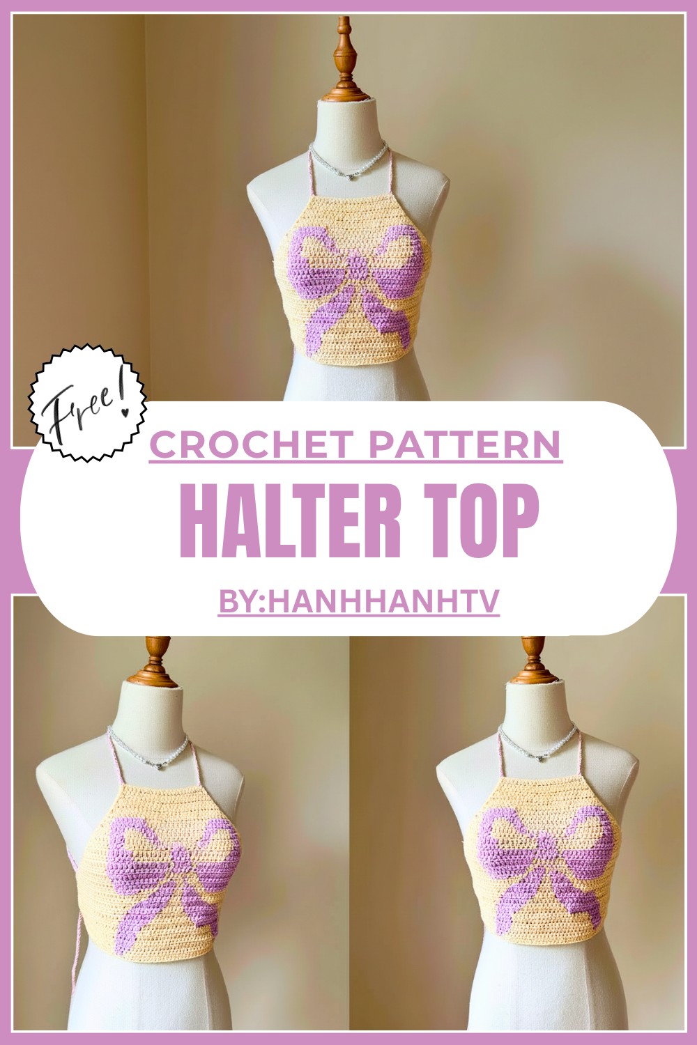 Crochet Halter Top Tutorial