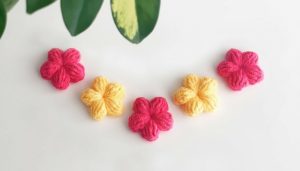 Crochet Puff Flower In 5 Minutes 3