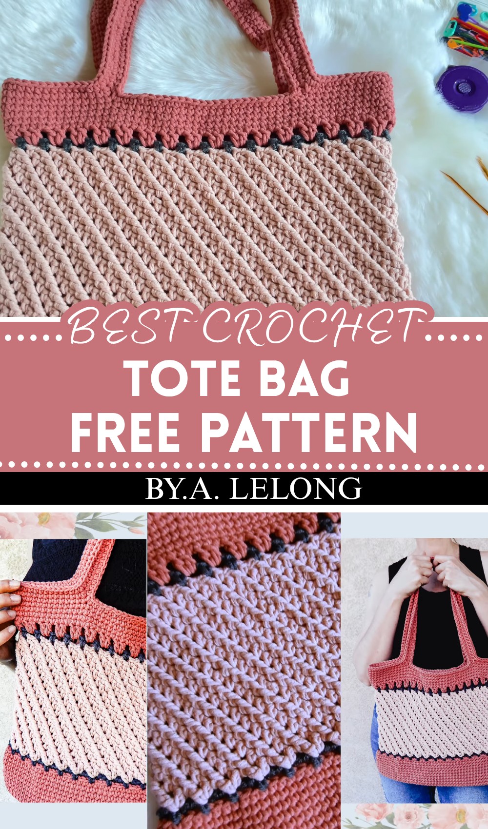 Crochet Tote Bag Tutorial