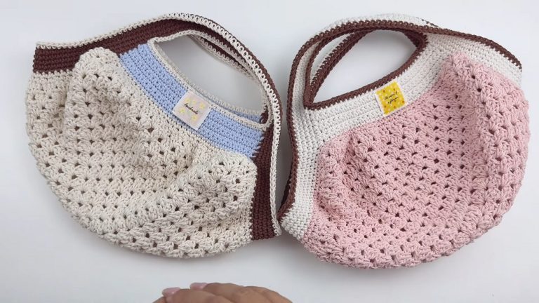 Easy Crochet Mini Bag Tutorial 3