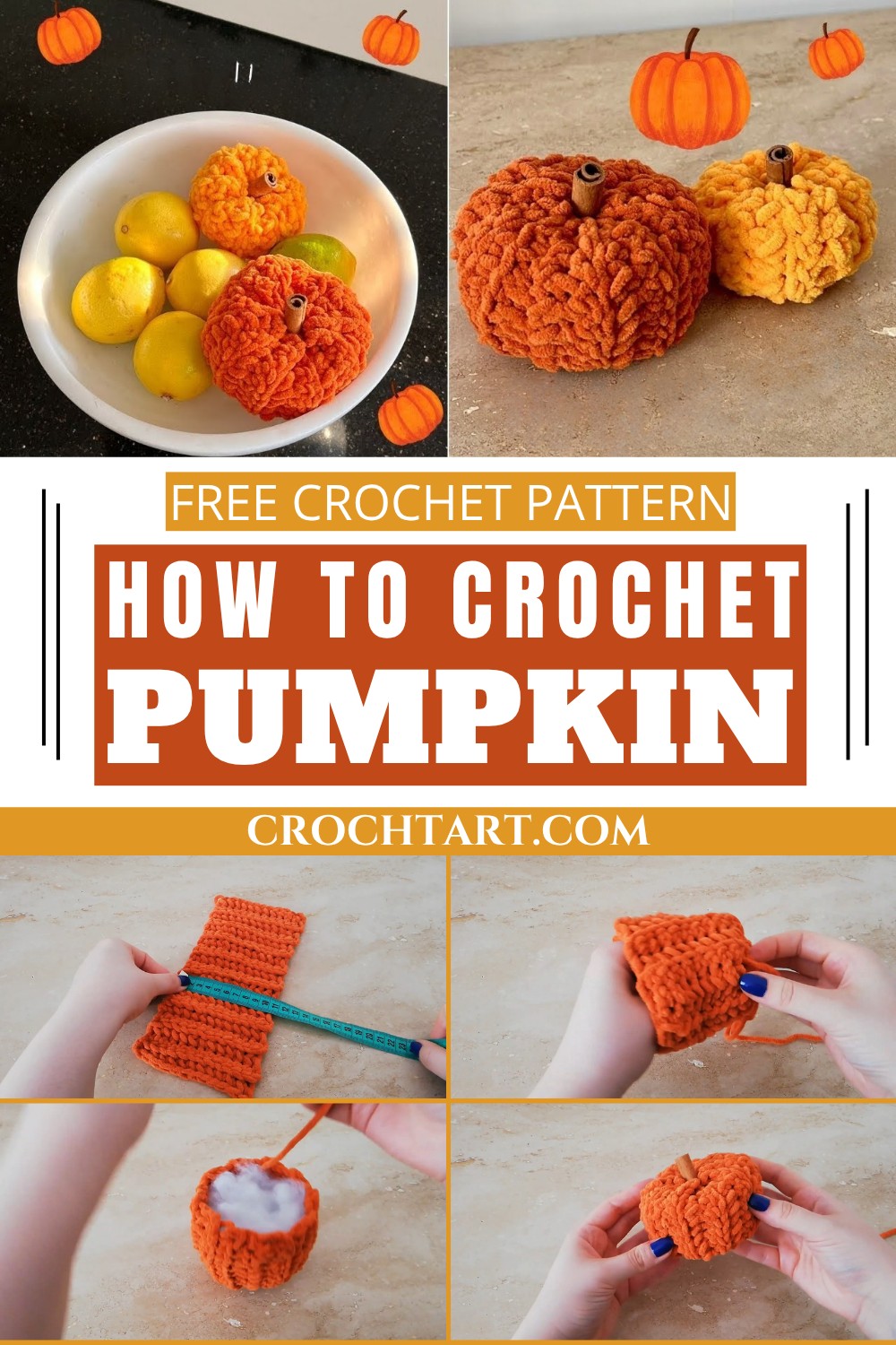 How To Crochet Pumpkin