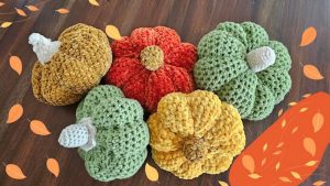 Charming Crochet Pumpkin For Rustic Autumn Decor
