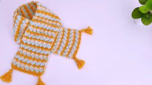Elegant Crochet Scarf Pattern Adds Cozy Sophistication