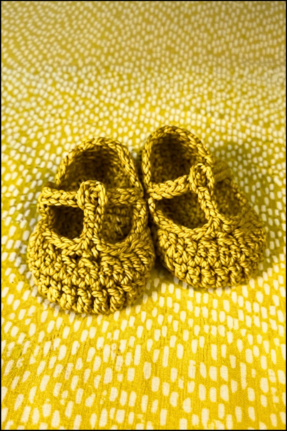 Precious Crochet T-bar Baby Shoes