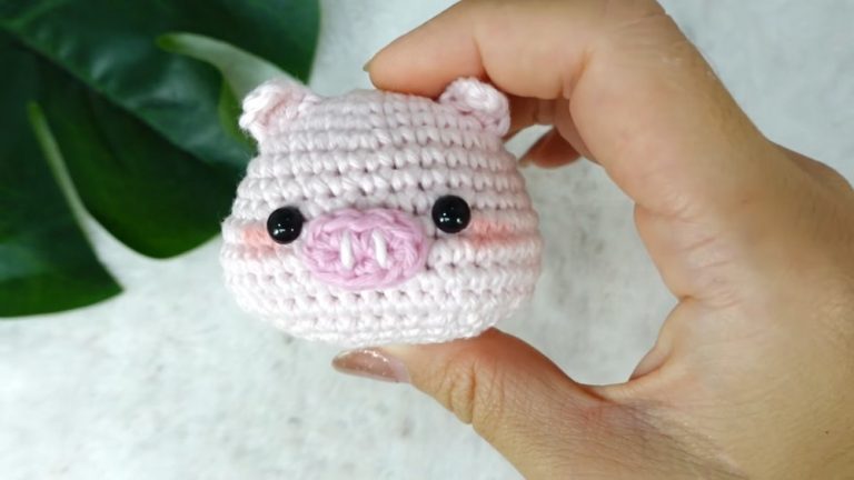 Crochet Pig Pattern 1