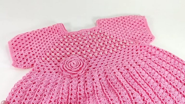 Crochet Princess Dress Simone Eleoterio 1