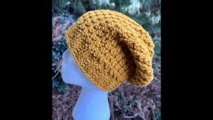 Crochet Slouchy Hat Tutorial 1