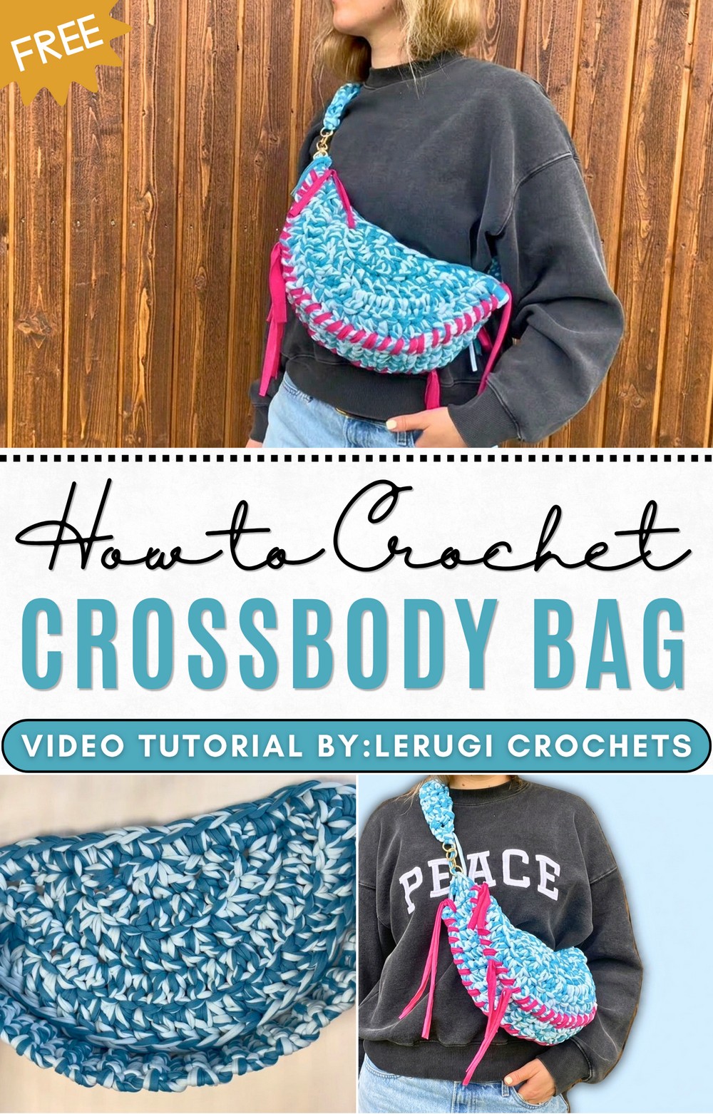 Free Crochet Crossbody Bag