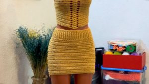 How to Crochet a Skirt 1