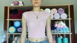 Crochet Baby Tee Tutorial 1