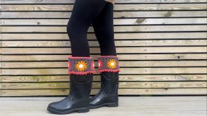 Crochet Boot Cuffs 1