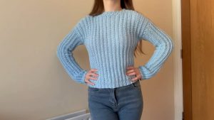 Crochet Sweater Tutorial 1