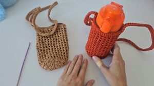 Crochet Bottle Case Pattern 2