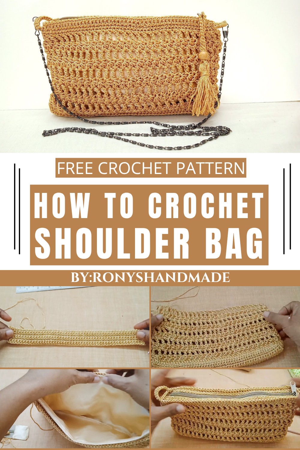 How to Crochet Shoulder Bag