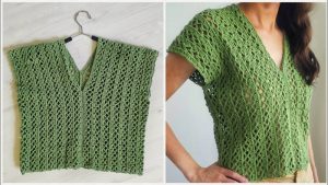 The Easiest Crochet Top 1