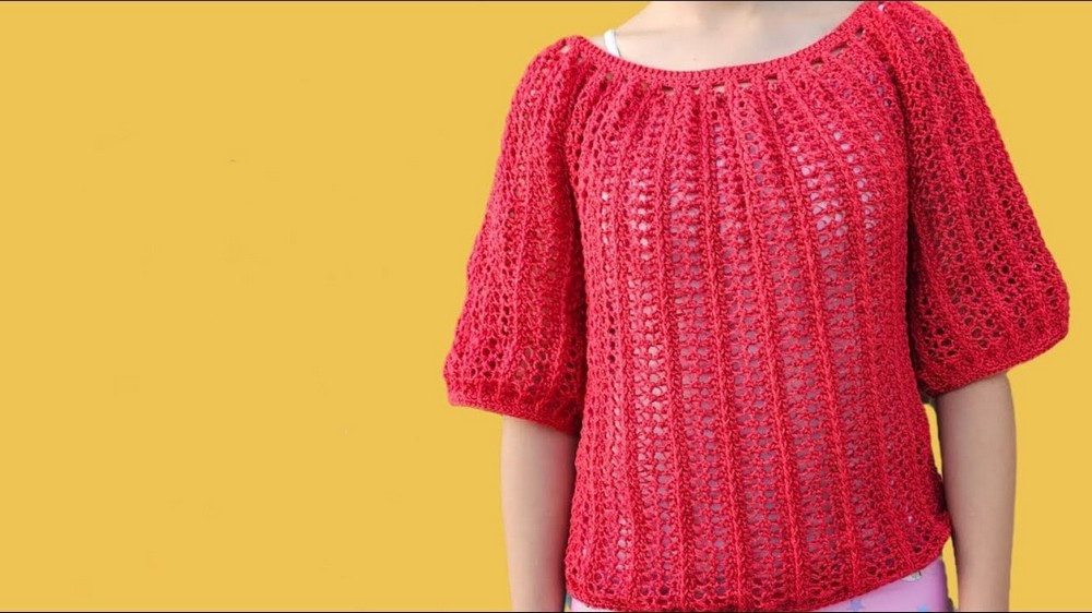 Crochet Blouse Pattern 1