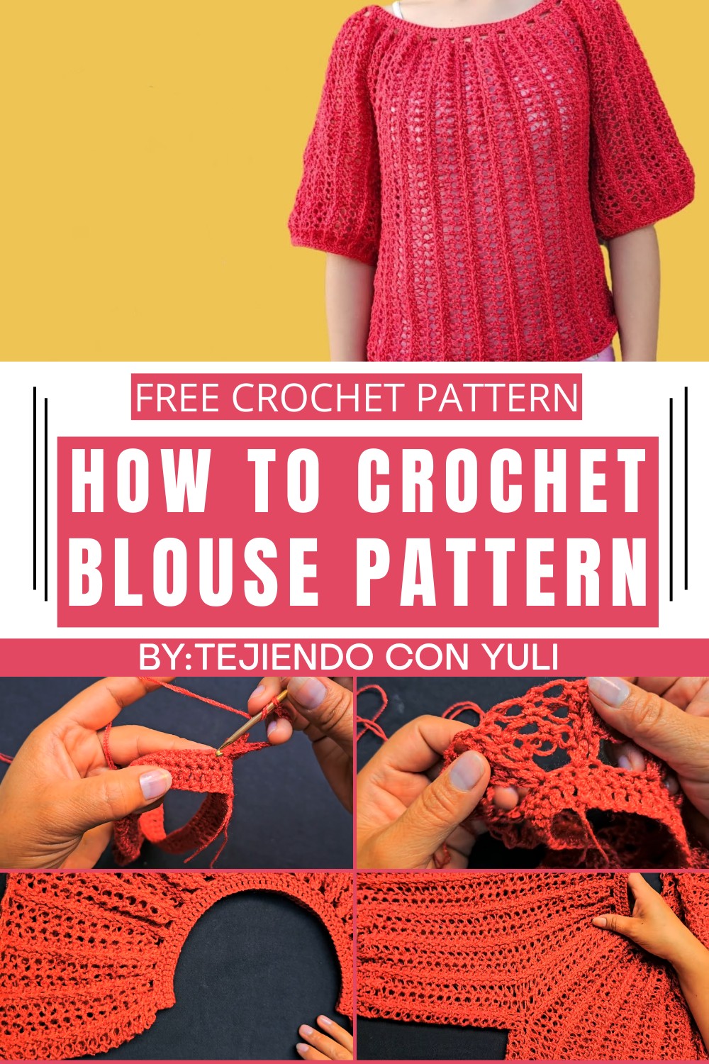 Crochet Blouse Pattern