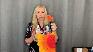 Crochet Sunburst Blanket Pattern 2