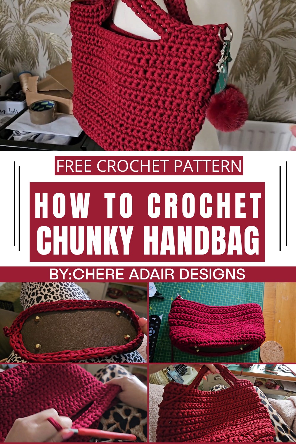 How To Crochet A Chunky Handbag