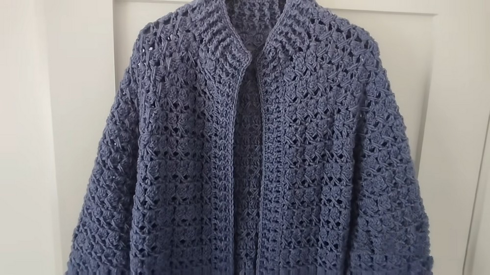 How To Crochet A Long Fall Cardigan 2