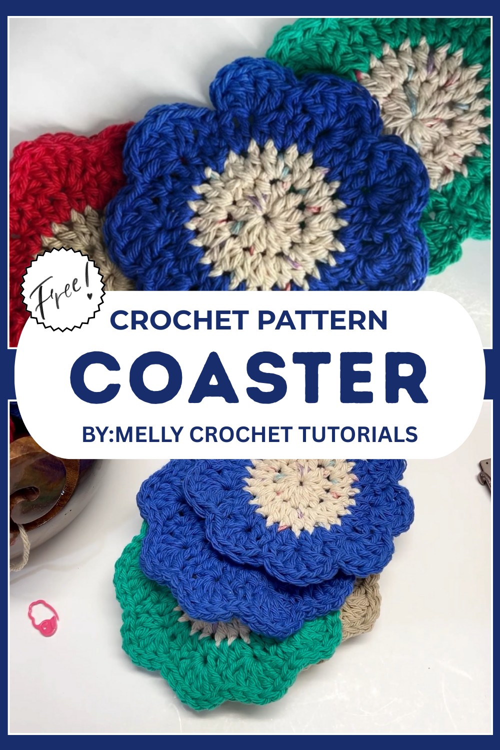 Crochet Coaster Pattern