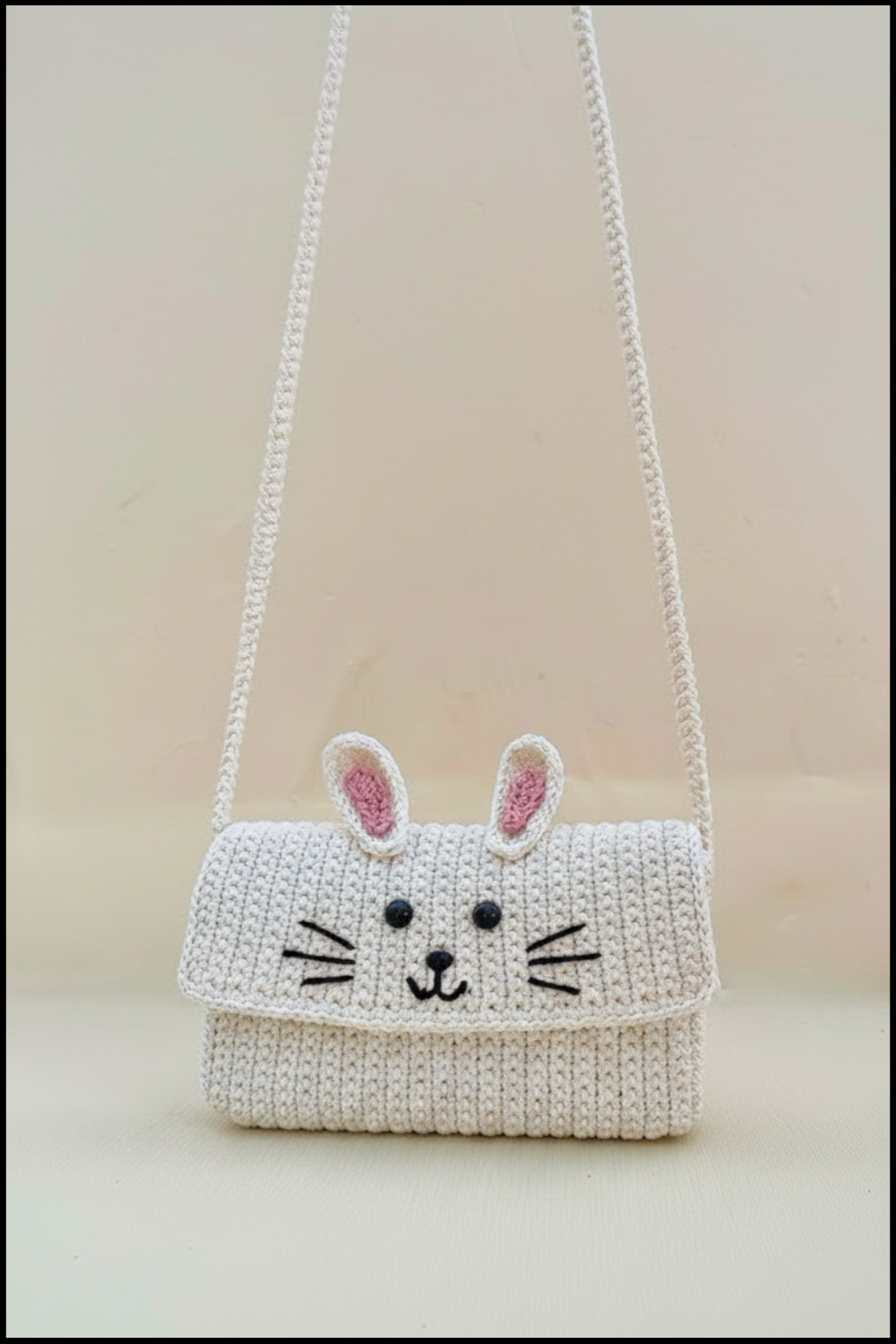 Adorable Crochet Rabbit Bag Pattern That Steal the Show 1