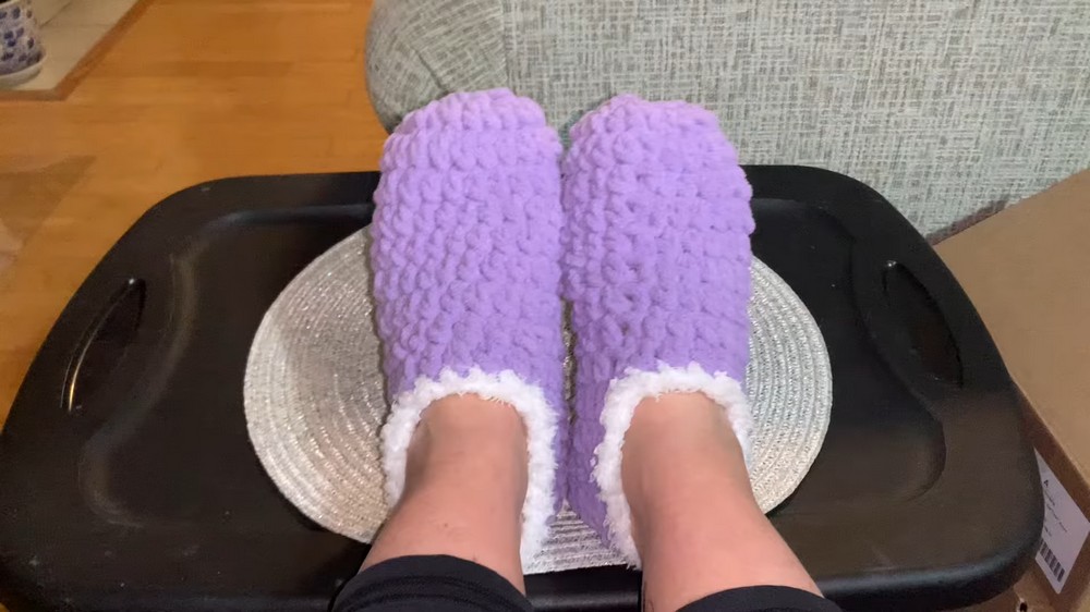 Crochet Cozy Slippers 2