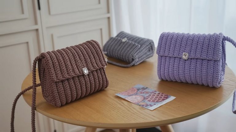 Crochet Cross Bag Pattern 1