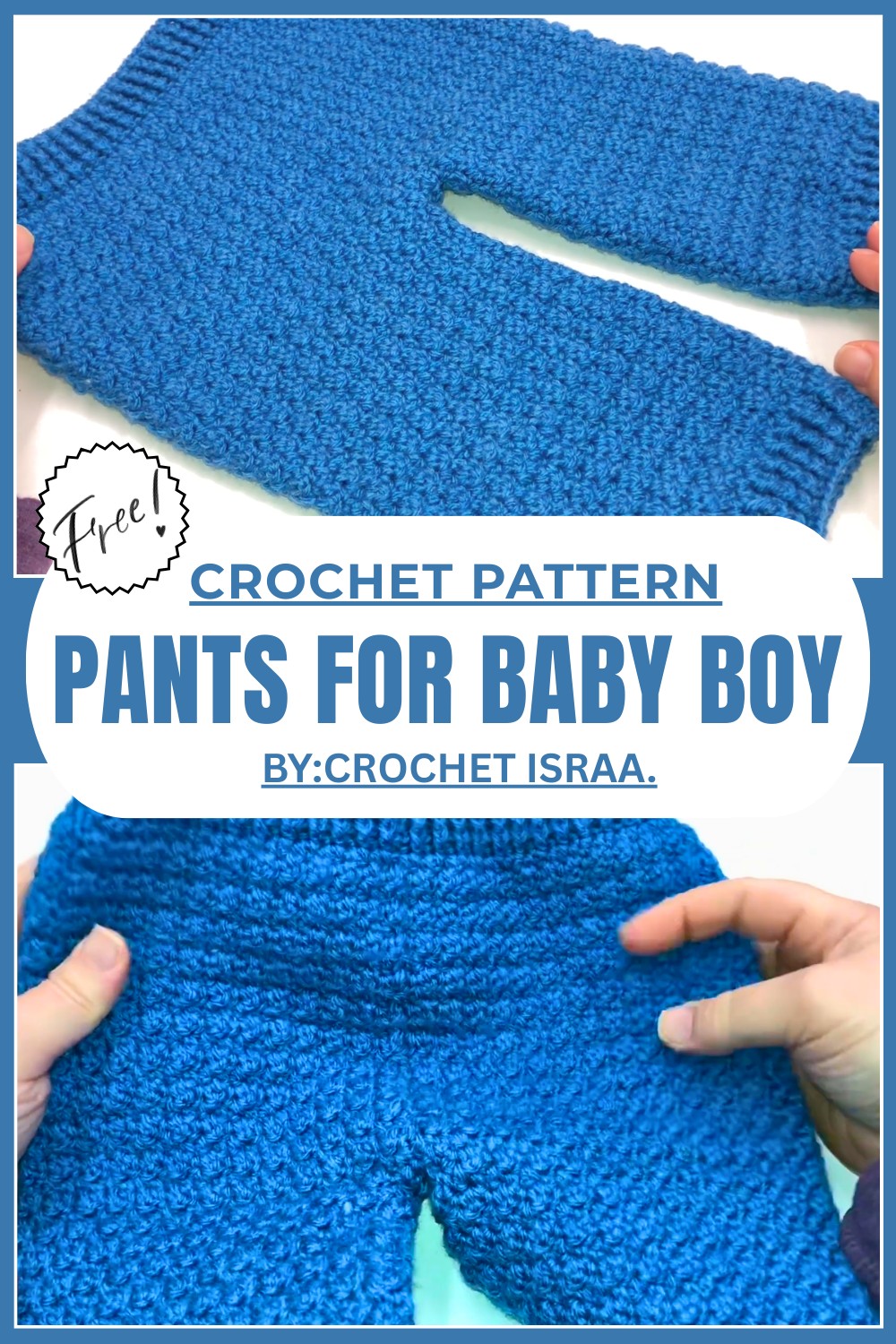 Crochet Pants For Baby Boy
