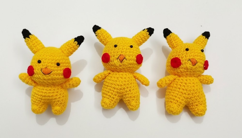 Crochet Pikachu Pattern 1
