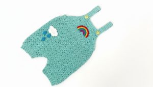 Crochet Rainbow Romper Pattern 1