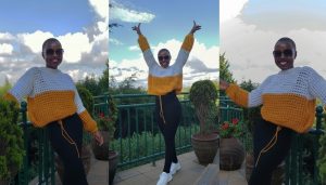 Crochet Two Toned Sweater 2