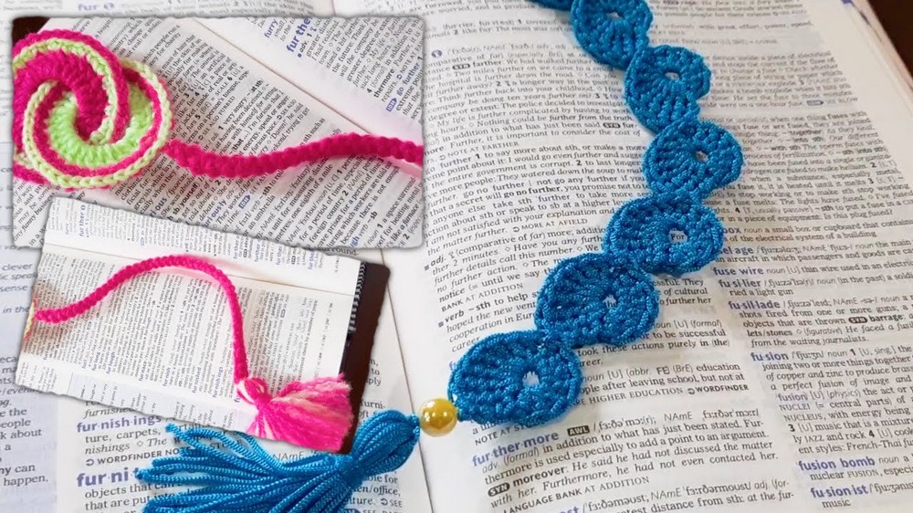 Easy Crochet Bookmarks Pattern 1