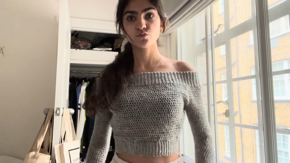 Easy Crochet Off The Shoulder Top Pattern 2