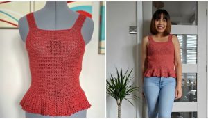 Easy Crochet Summer Top Pattern 1