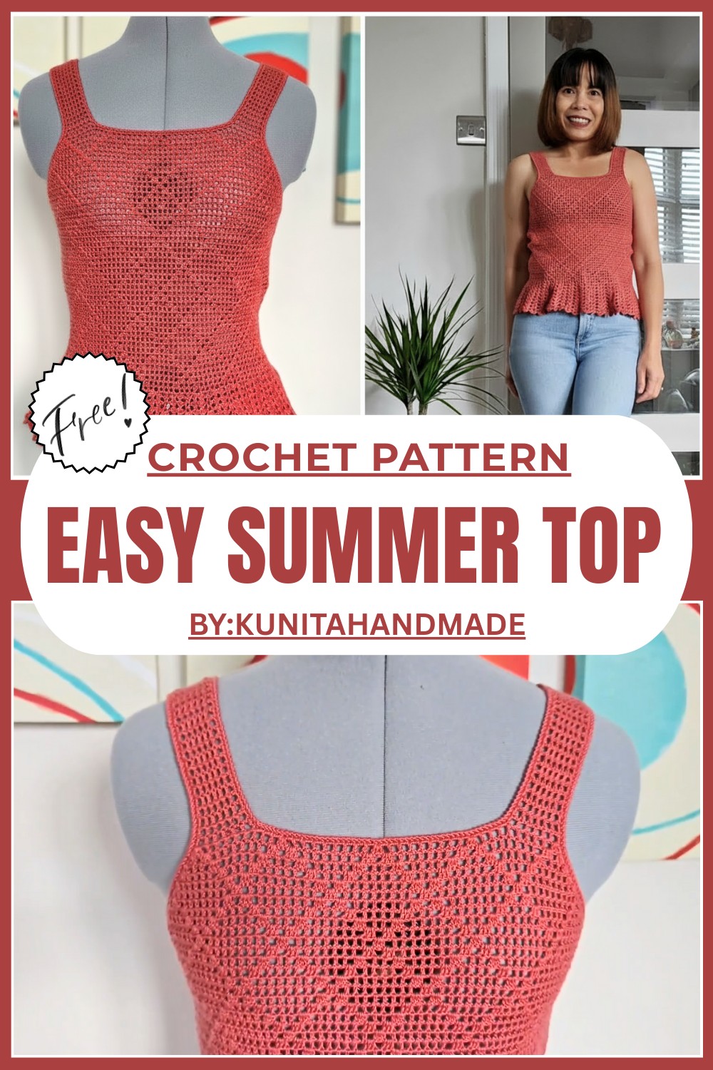 Easy Crochet Summer Top Pattern