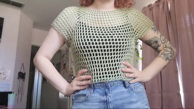 Easy Crochet Top Pattern 3