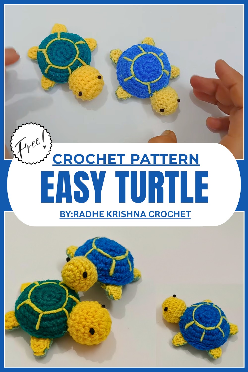 Easy Crochet Turtle Pattern