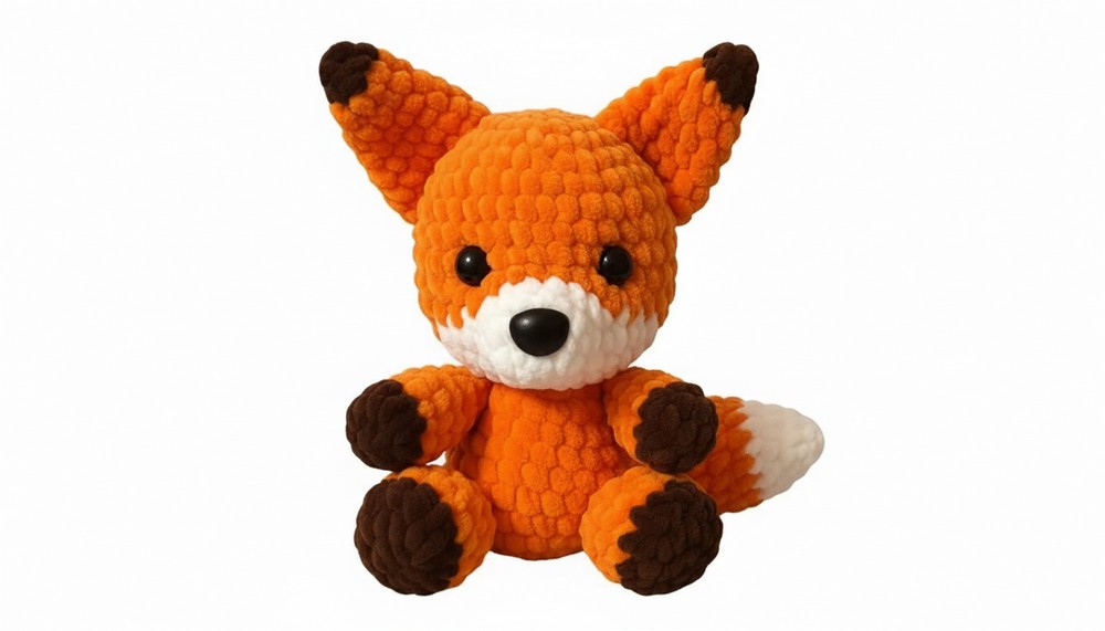 How To Crochet Cute Fox Pattern 1