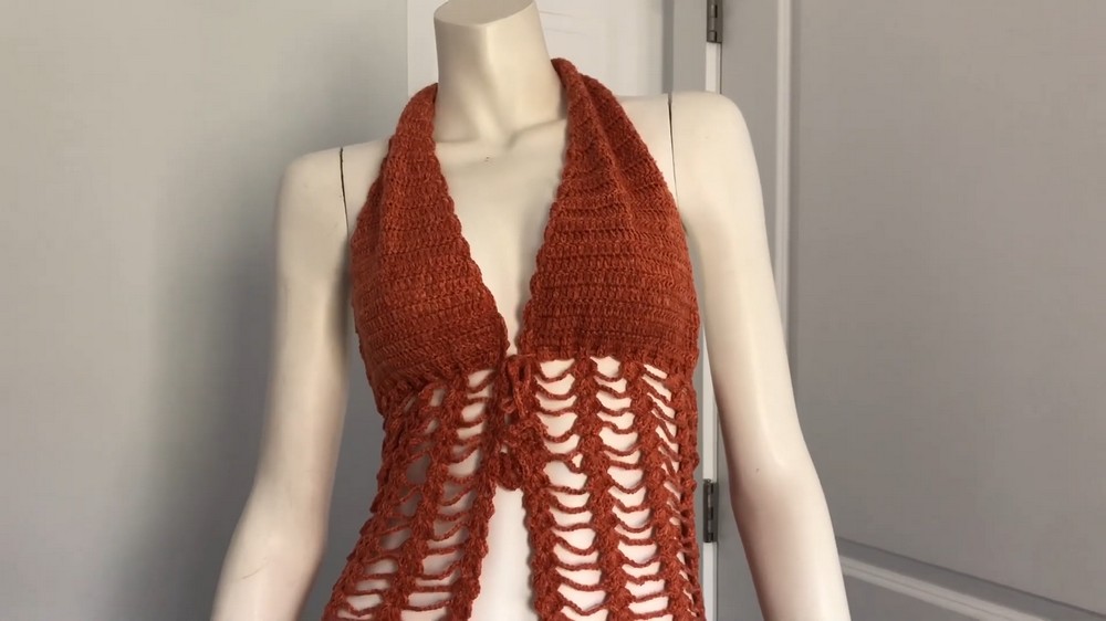 Quick And Easy Crochet Crop Top 2