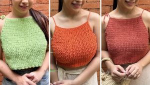 Crochet Cropped Top Pattern 1