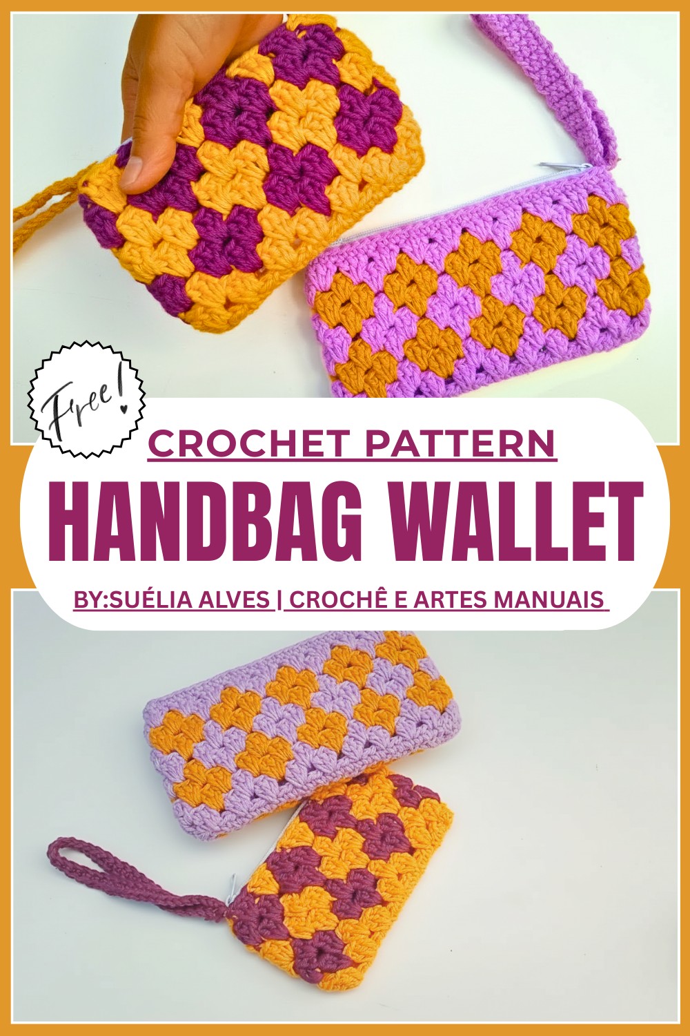 Crochet Handbag Wallet Pattern